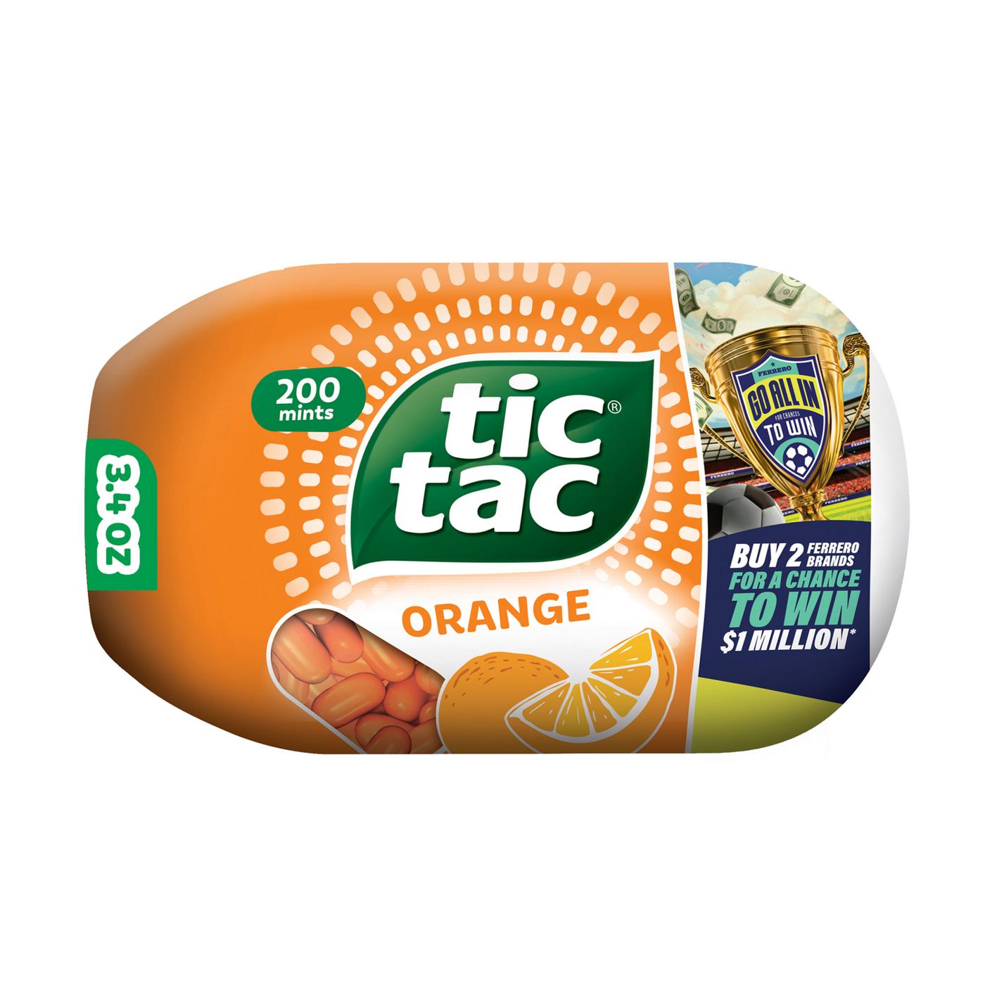 Tic Tac Orange Mints; image 1 of 7