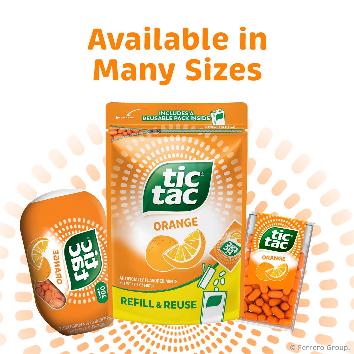 Tic Tac Orange Mints; image 6 of 7