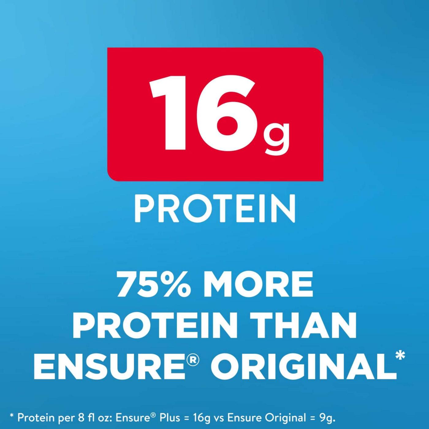 Ensure Plus Nutrition Shakes 16 pk Bottles - Vanilla; image 5 of 9