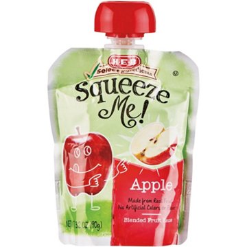 H-E-B Squeeze Me! Applesauce Pouch, 1 ct