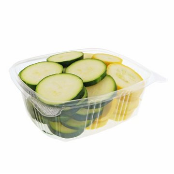 H-E-B Fresh Sliced Yellow Squash & Zucchini, Avg. 1.3 lbs