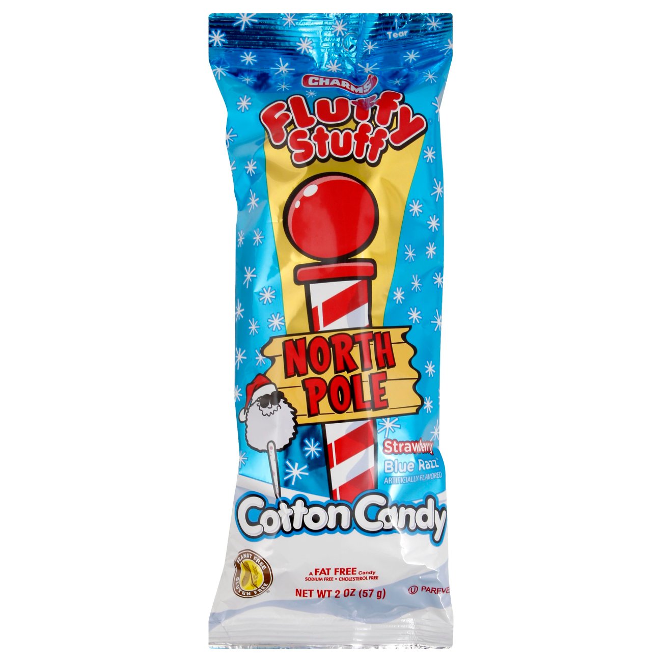 Charms Fluffy Stuff North Pole Cotton Candy Shop Candy at HEB