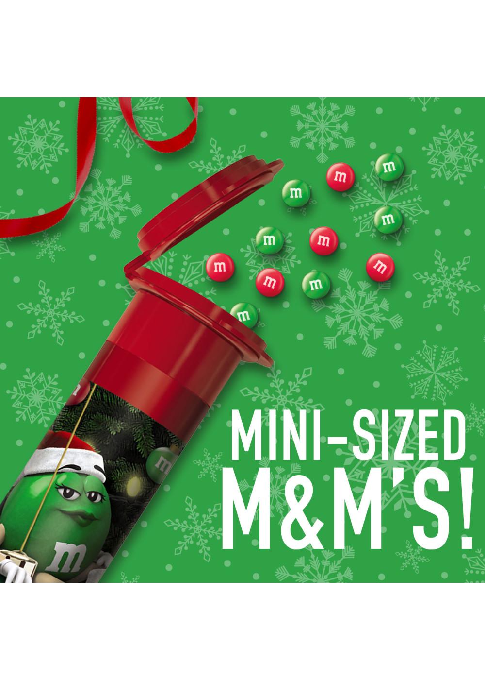 M&M's Holiday Milk Chocolate MINIS Size Candy in a Tube Train - Shop Candy  at H-E-B