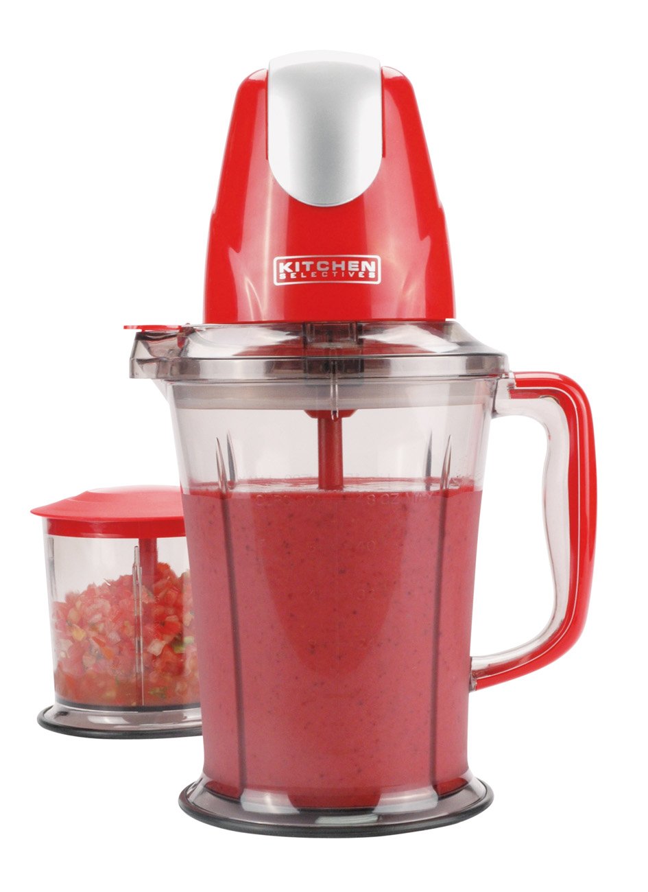 Kitchen Selectives Red Blender Chopper Shop Blenders & mixers at HEB