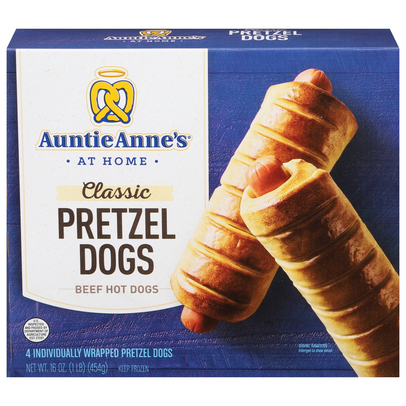 Auntie Anne's Classic Pretzel Dogs - Shop Sausages & Hot ...