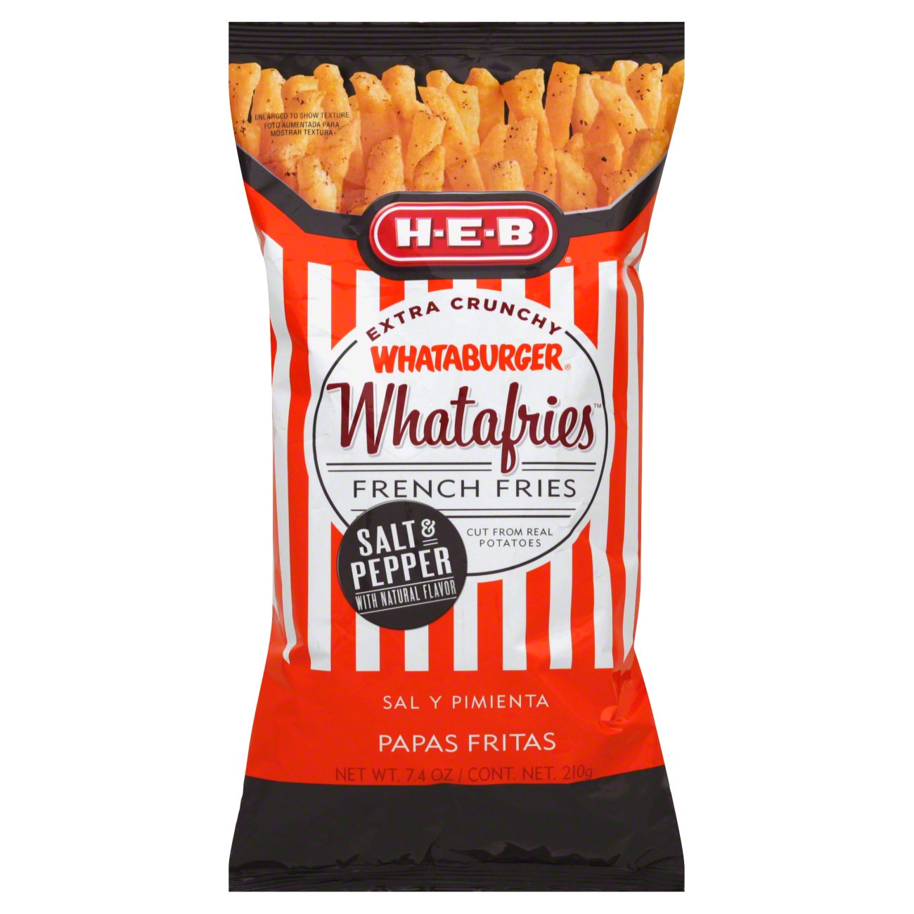 H-E-B Salt And Pepper Whataburger Whatafries - Shop Chips At H-E-B