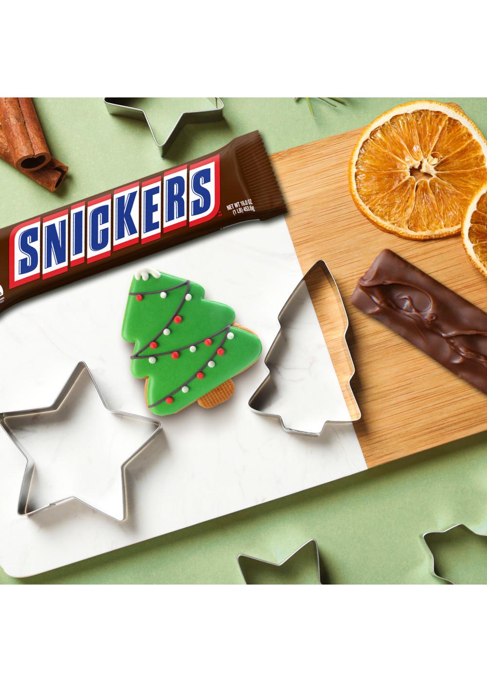 Snickers Chocolate Slice N' Share Holiday Candy Bar - Giant Size; image 5 of 7