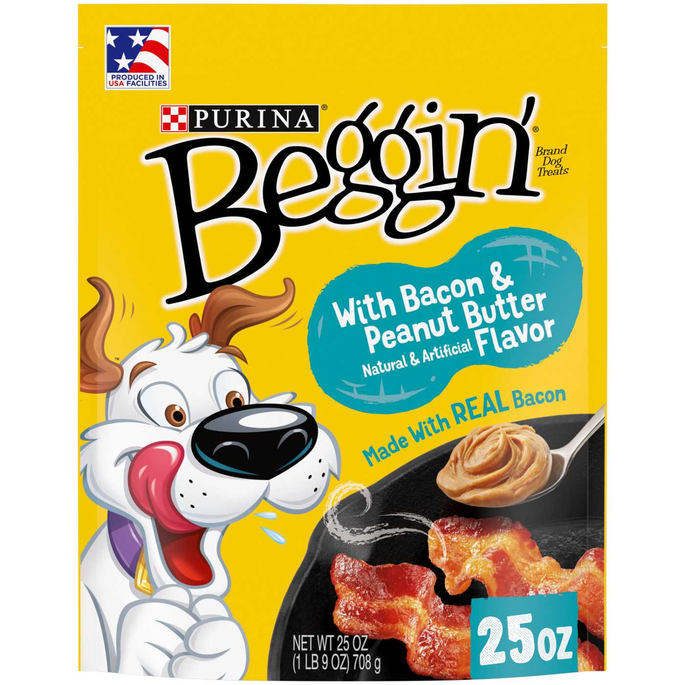 Beggin' Purina Beggin' Strips With Real Meat Dog Treats, With Bacon and Peanut Butter Flavor; image 1 of 6