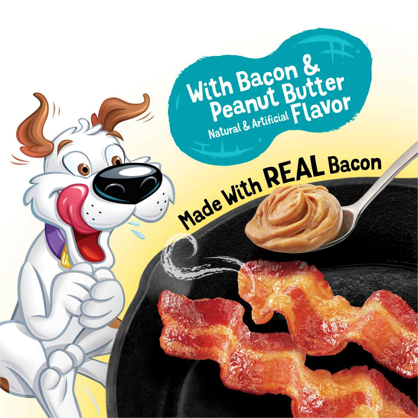 Beggin' Purina Strips With Real Meat Dog Treats - Bacon and Peanut Butter Flavor; image 2 of 6