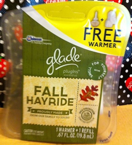 Glade Fall Hayride Plugin scented oil Refill With Free Warmer Shop Air Fresheners & Candles