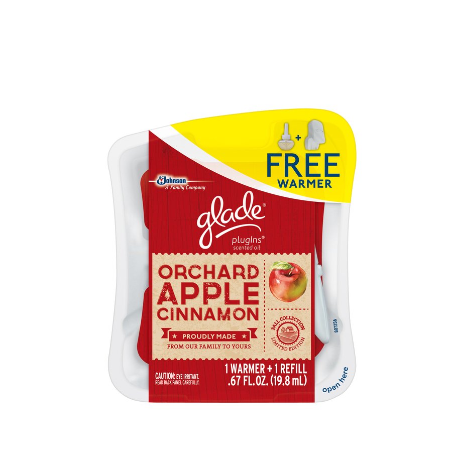 Glade Orchard Apple Cinnamon Piso Refill With Free Warmer Shop