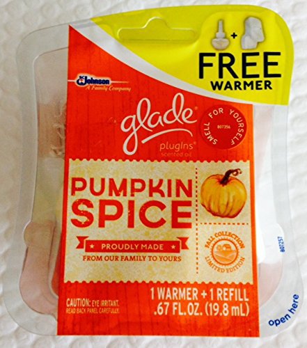 Glade Pumpkin Spice Piso Refill With Free Warmer Shop Air Fresheners
