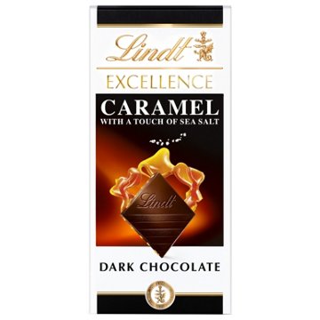 Lindt Excellence Caramel Dark Chocolate Bar