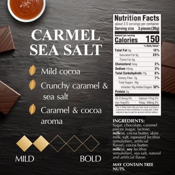 Lindt Excellence Caramel Dark Chocolate Bar