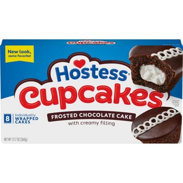 Hostess Cupcakes Frosted Chocolate Cakes, 8 ct