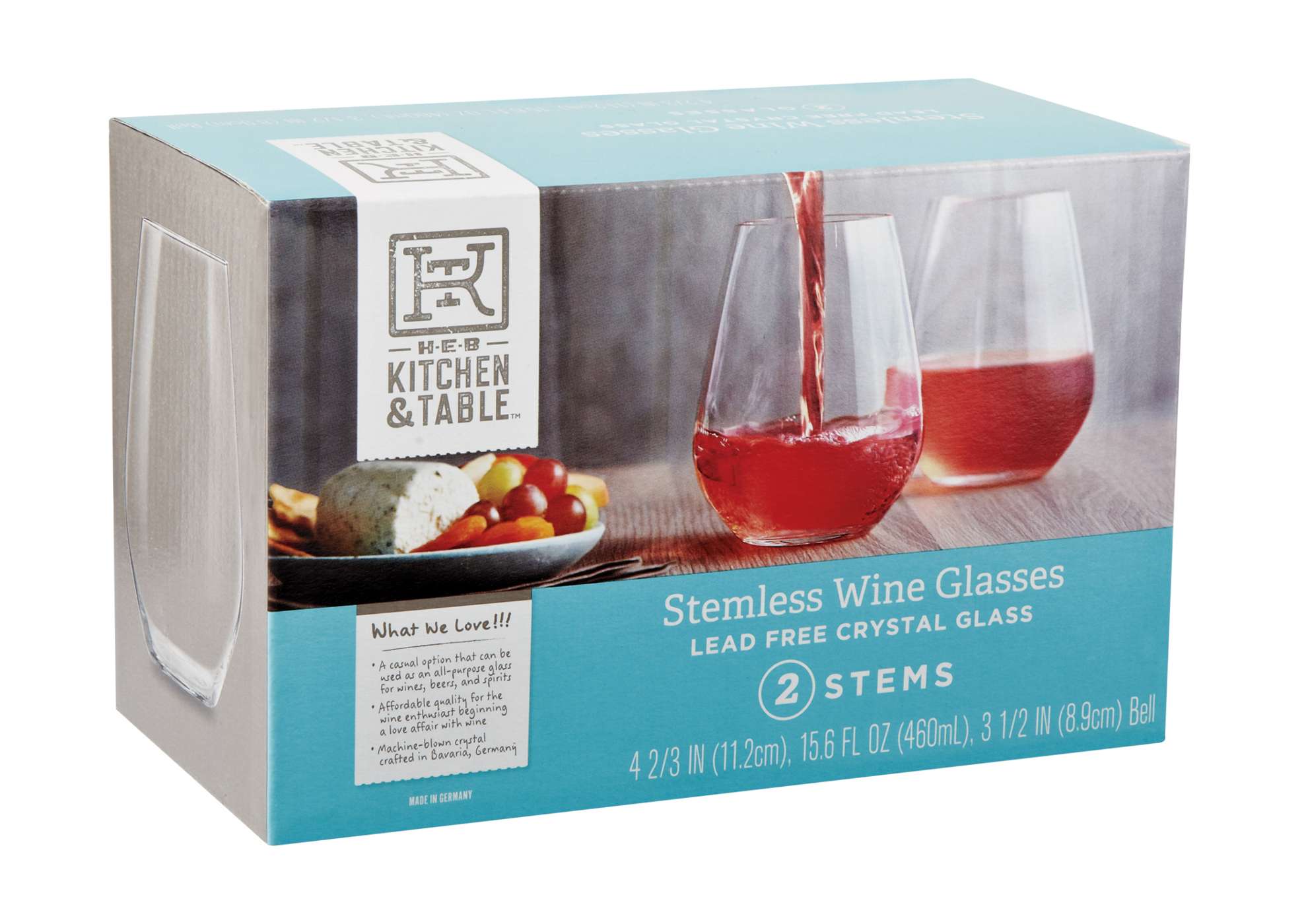 Engraved Barware 460ml Stemless Wine Glasses