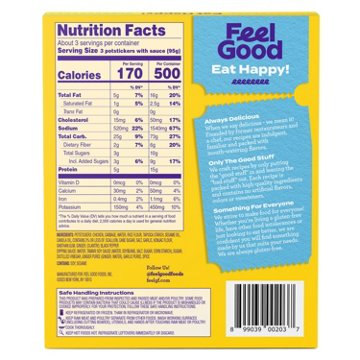 Feel Good Foods Gluten Free Chicken Potstickers, 10 oz