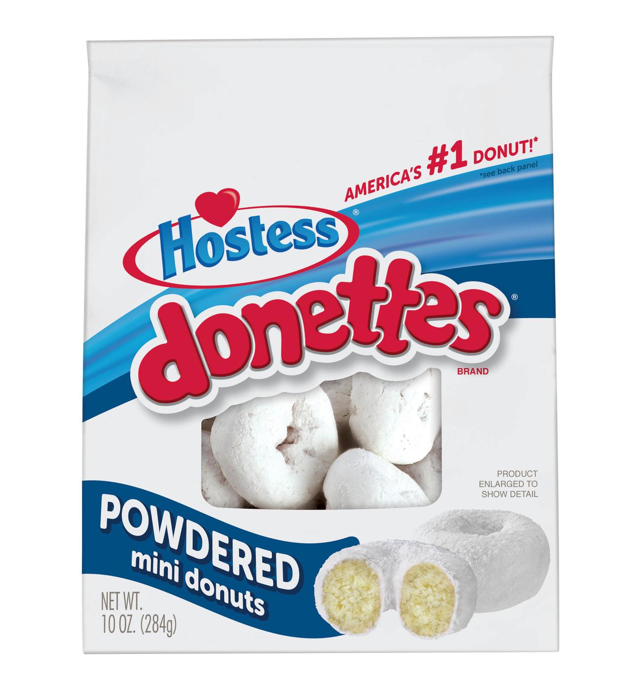 Hostess Donettes Powdered Mini Donuts; image 1 of 6