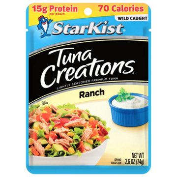 StarKist Tuna Creations Ranch Tuna Pouch, 2.6 oz