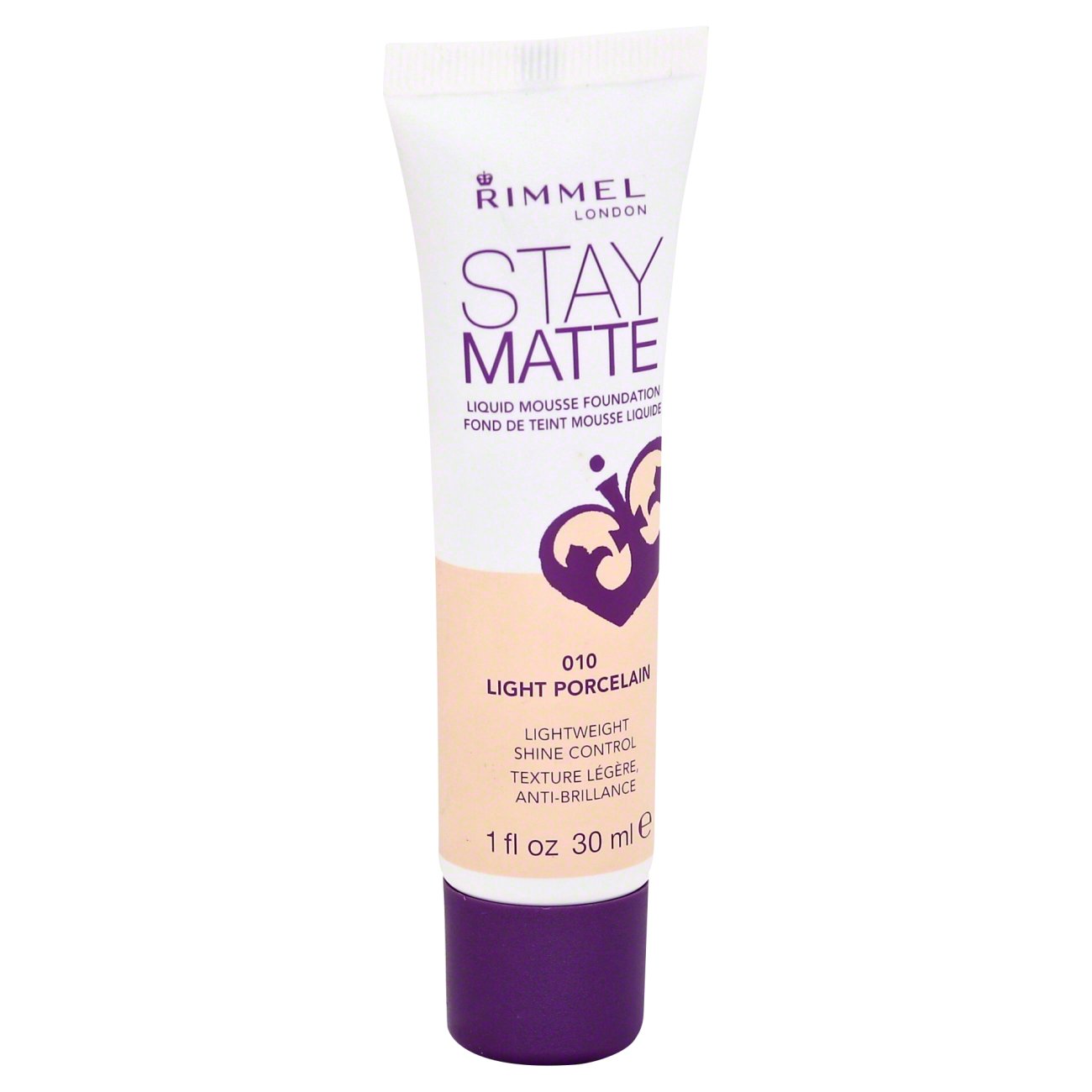 Rimmel London Stay Matte Liquid Mousse Foundation Light Porcelain - Shop  Makeup at H-E-B