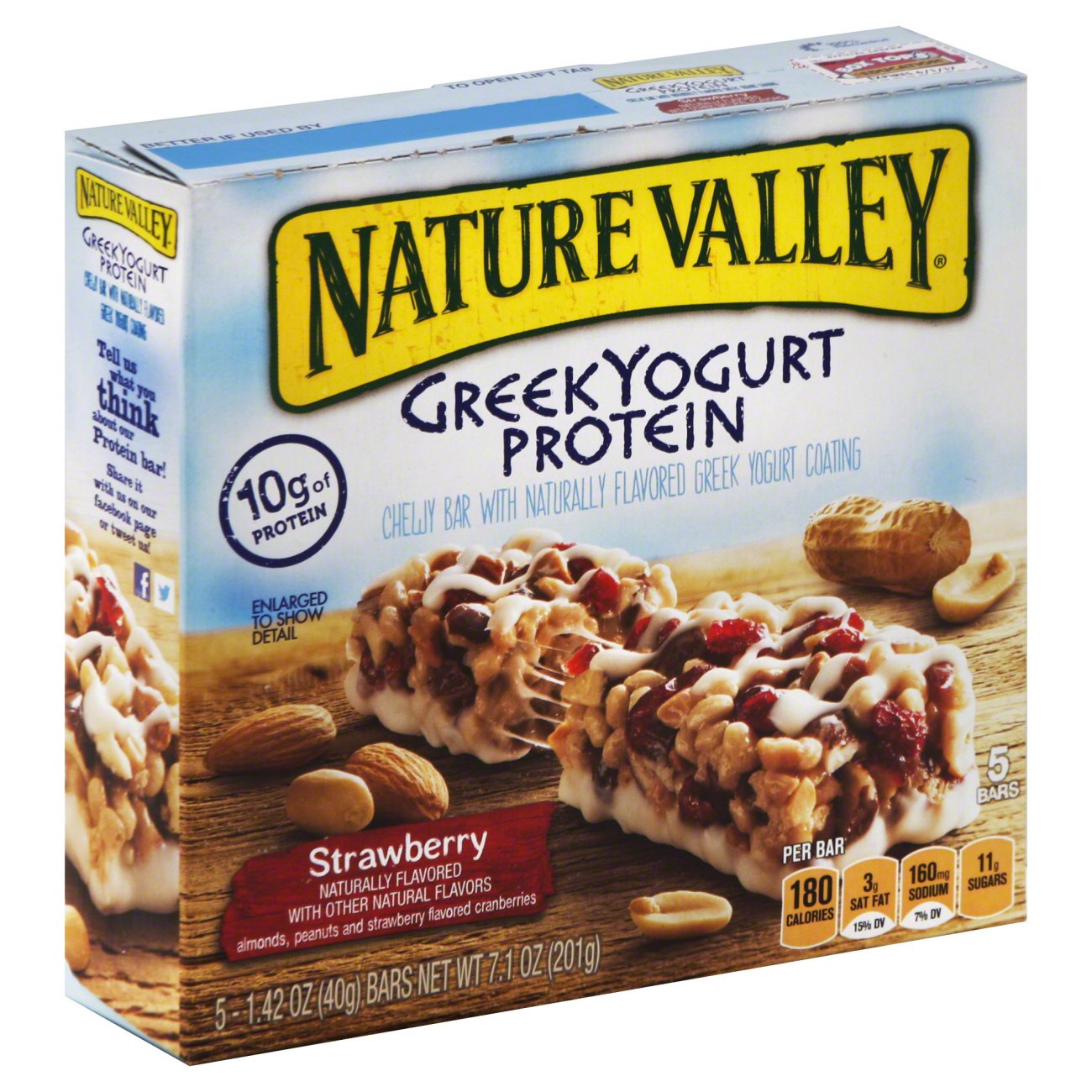 nature valley strawberry yogurt bars