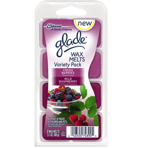 Glade Fresh Berries and Wild Raspberry Wax Melts - Shop Scented Oils & Wax  at H-E-B