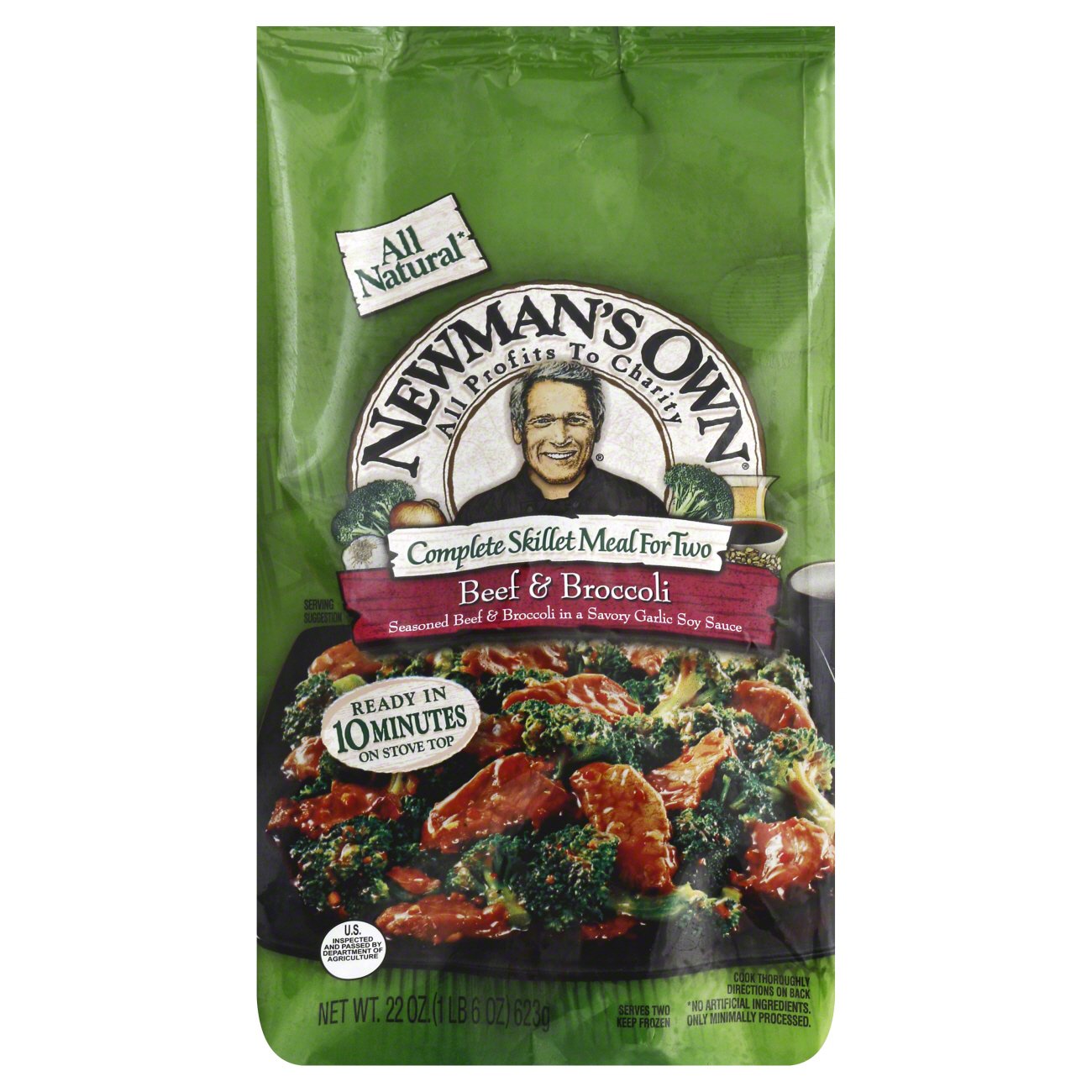 Newman's Own Beef and Broccoli Complete Skillet Meal for Two Shop