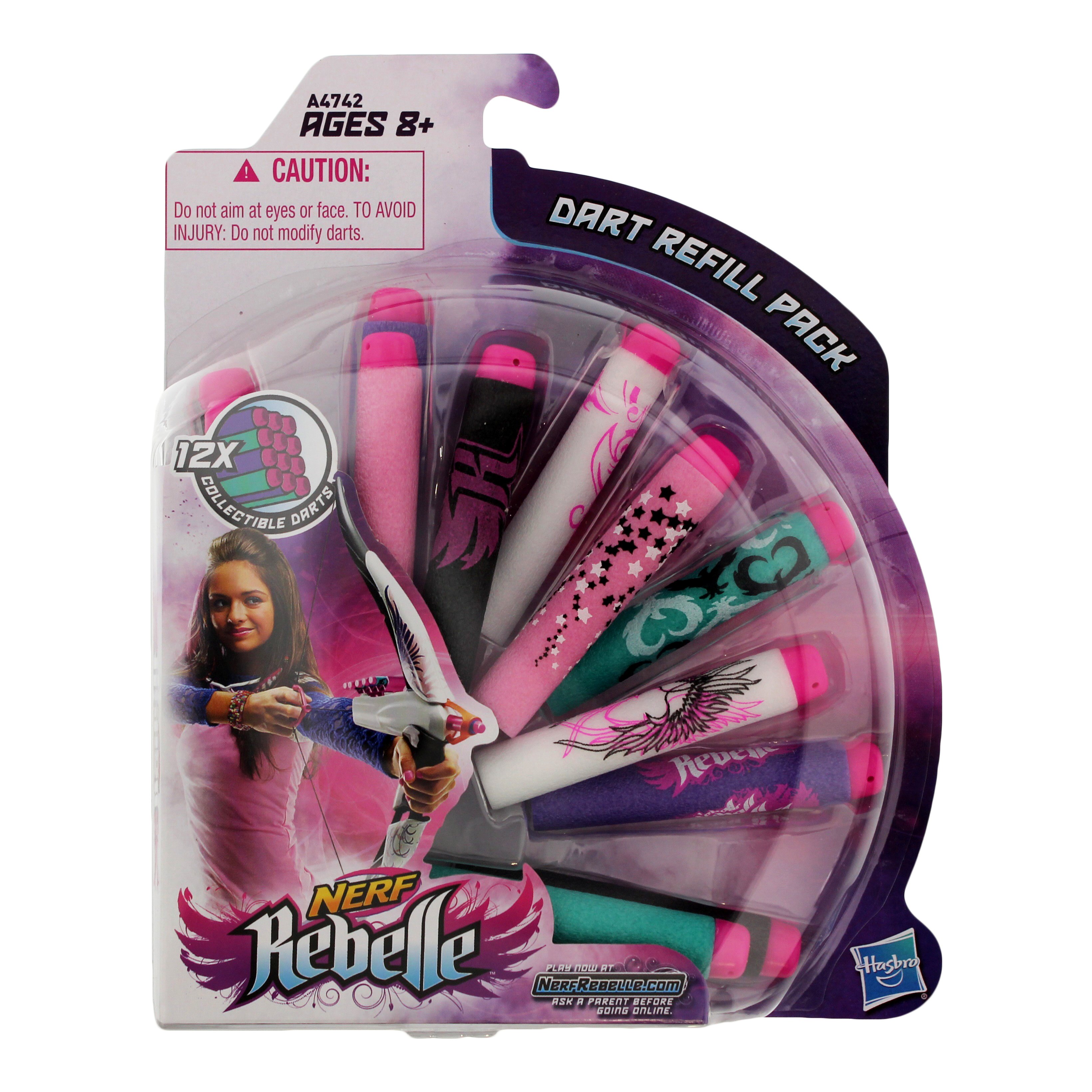 Nerf rebelle 2024 dardos