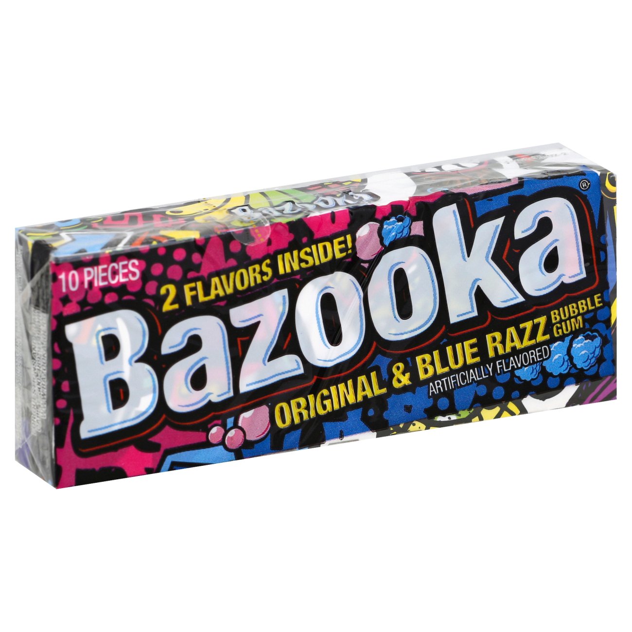 Elite Bazooka Original & Blue Razz Bubble Gum - Shop Candy at H-E-B