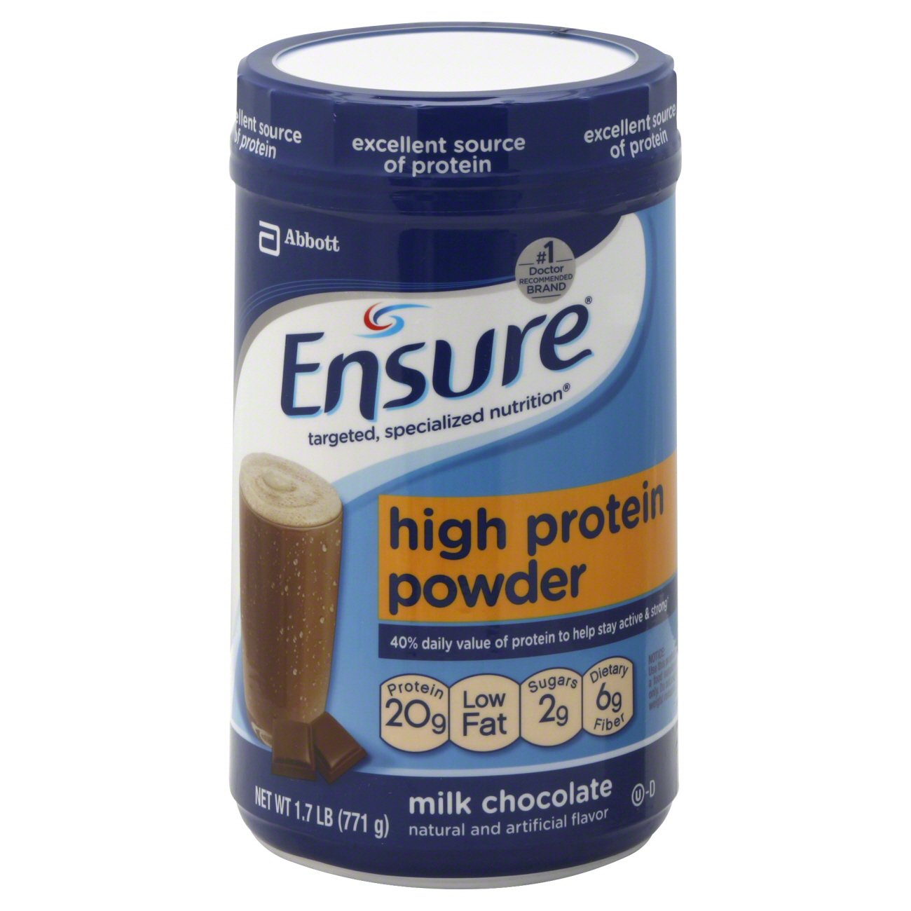 Ensure Milk Chocolate High Protein Powder Shop at HEB