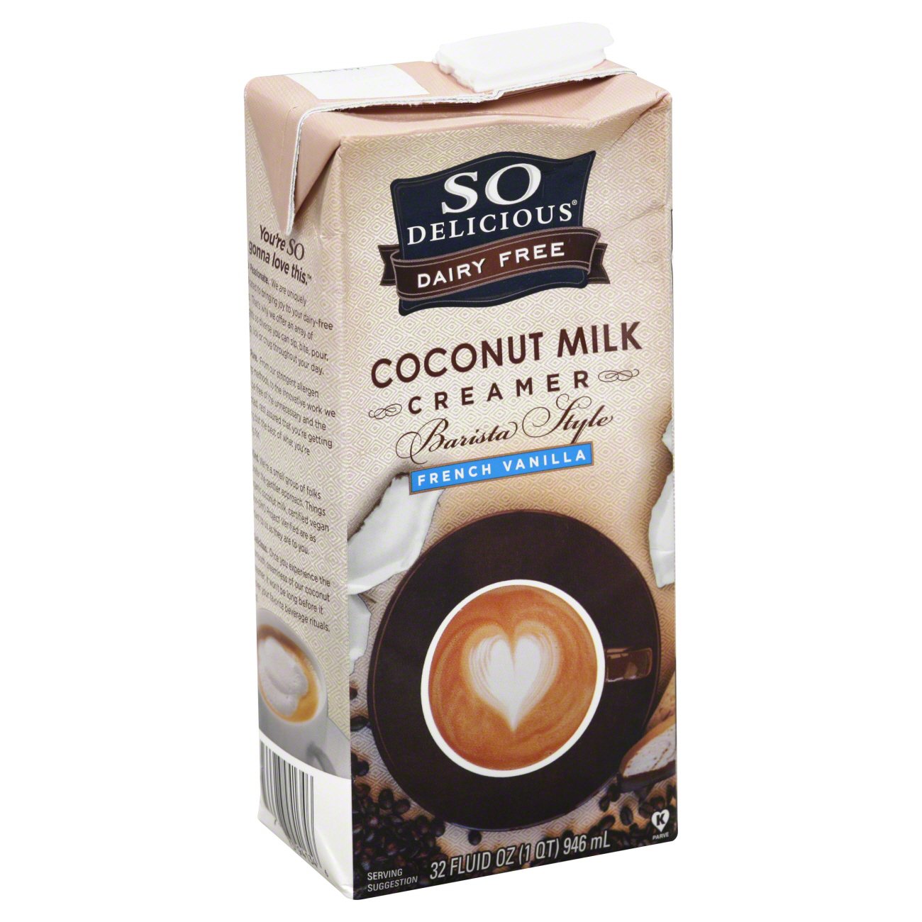 So Delicious Coconut Milk Barista Style French Vanilla Liquid Coffee