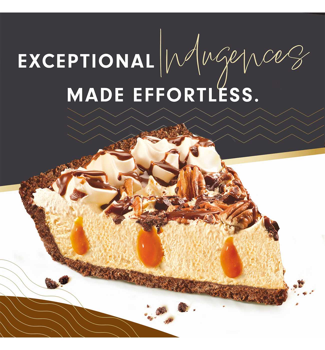 Edwards Premium Frozen Desserts Turtle Pie; image 5 of 7