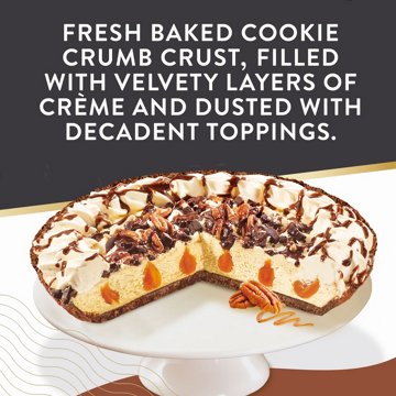 Edwards Frozen Turtle Pie, 25.1 oz