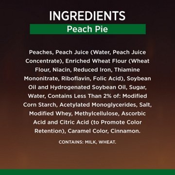 Marie Callender's Peach Pie Frozen Dessert, 10 oz