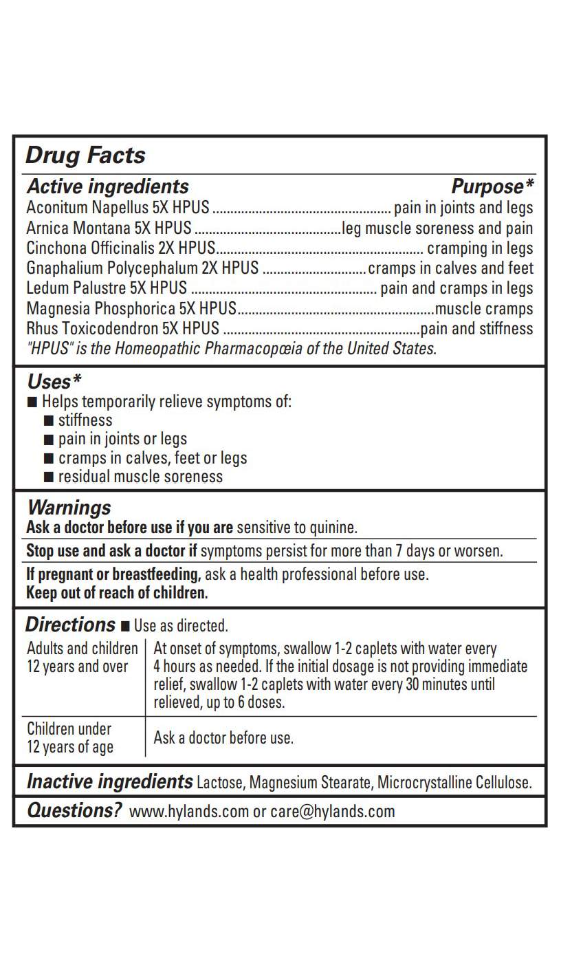 Hyland's Hylands Leg Cramps Caplets; image 2 of 2