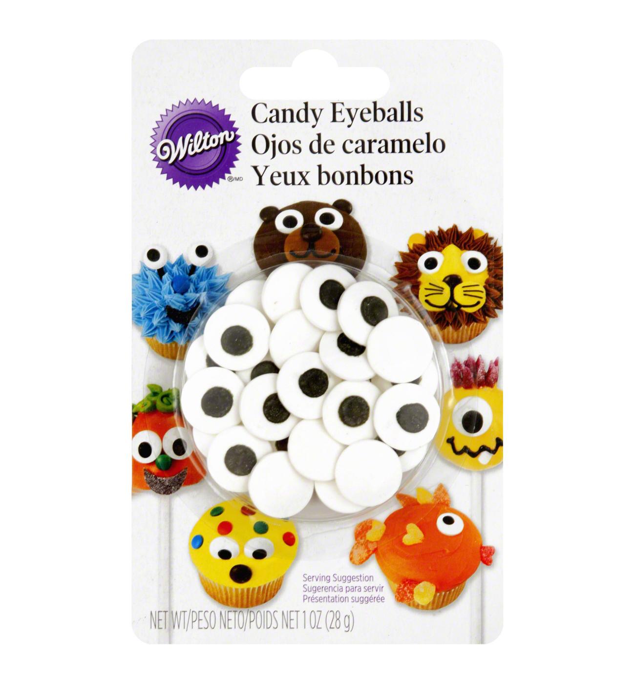 Wilton Candy Eyeballs, 0.88 oz - Candy Decorations