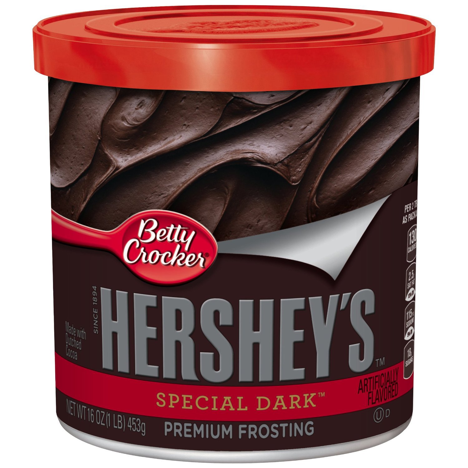 Betty Crocker Hershey's Dark Chocolate Premium Frosting Shop Icing