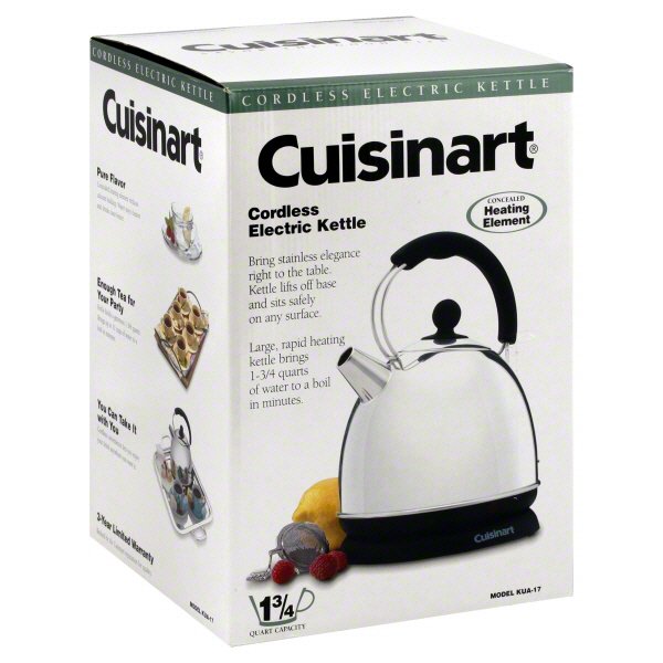 Cuisinart Cordless Electric Kettle Shop Coffee Makers at HEB