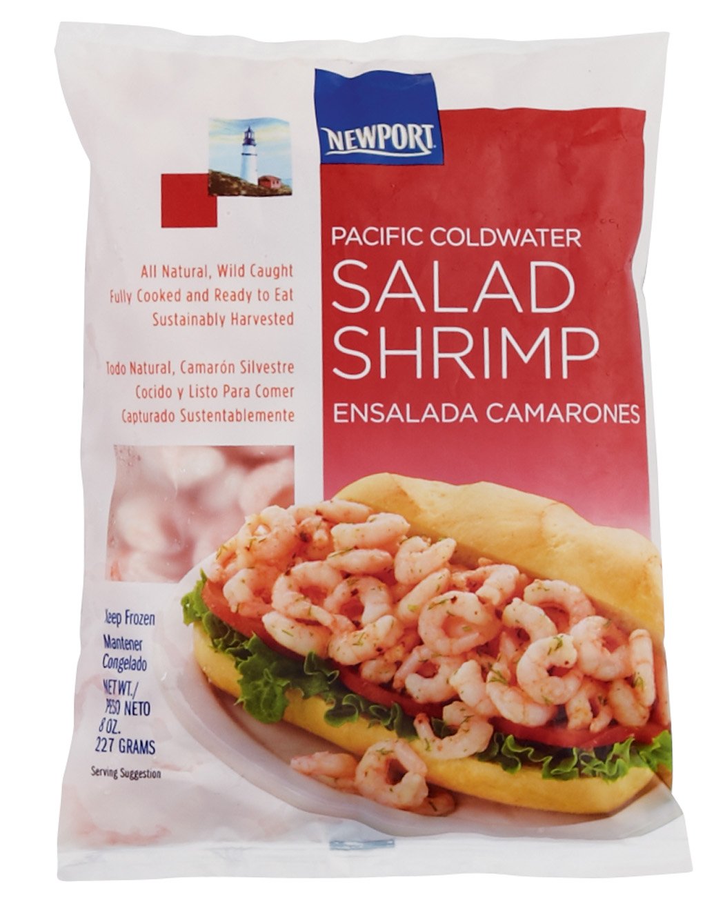 Newport Cooked Pacific Coldwater Salad Shrimp Shop Shrimp & shellfish