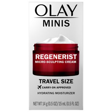 Olay Regenerist Micro-Sculpting Cream Hydrating Moisturizer, 0.5 oz