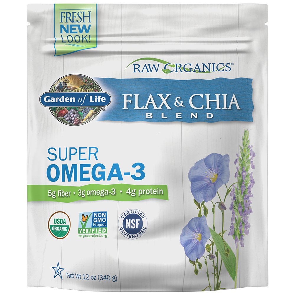 Garden Of Life Raw Organics Flax Chia Blend Super Omega 3 Shop