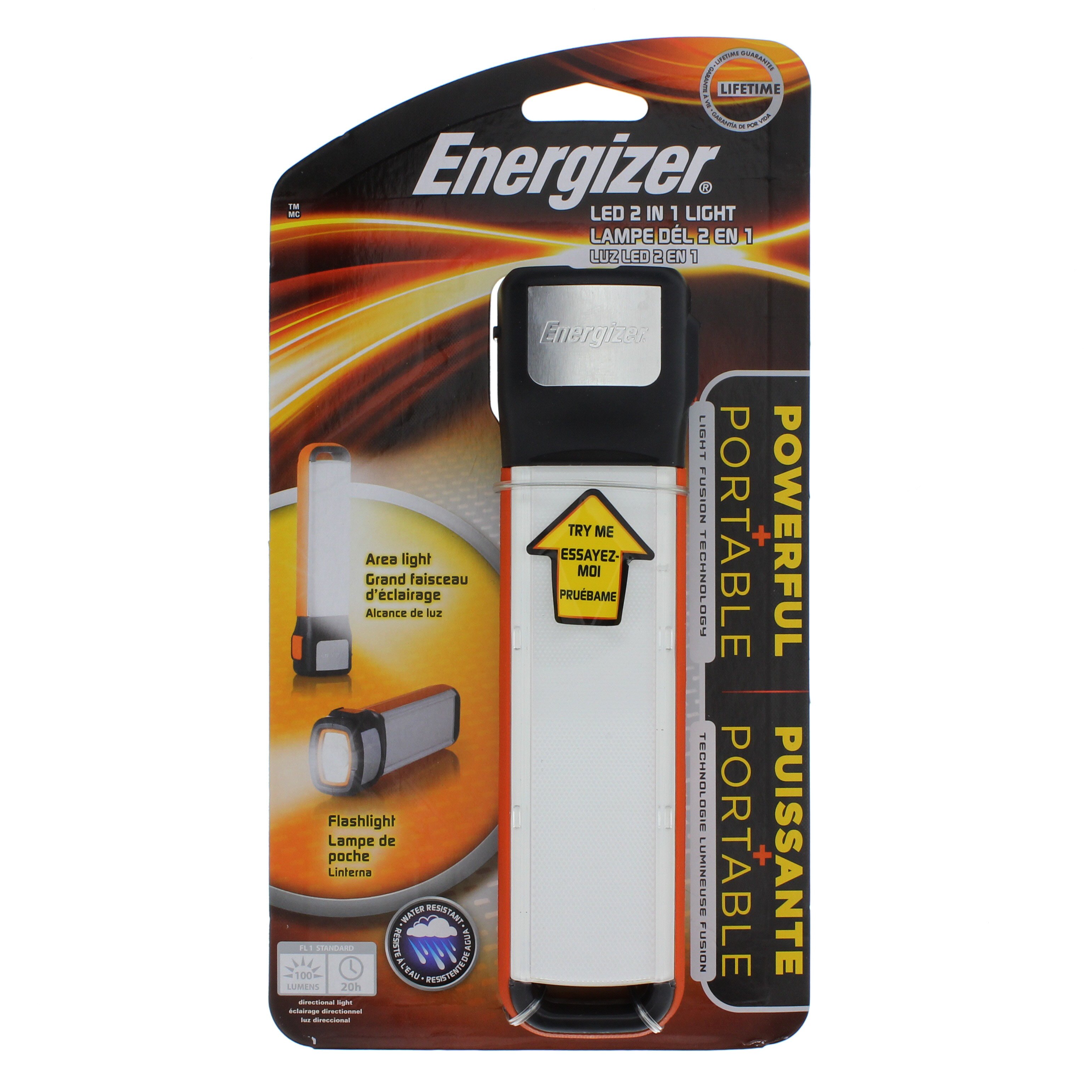 Energizer LED 2in1 Flashlight Shop Flashlights at HEB