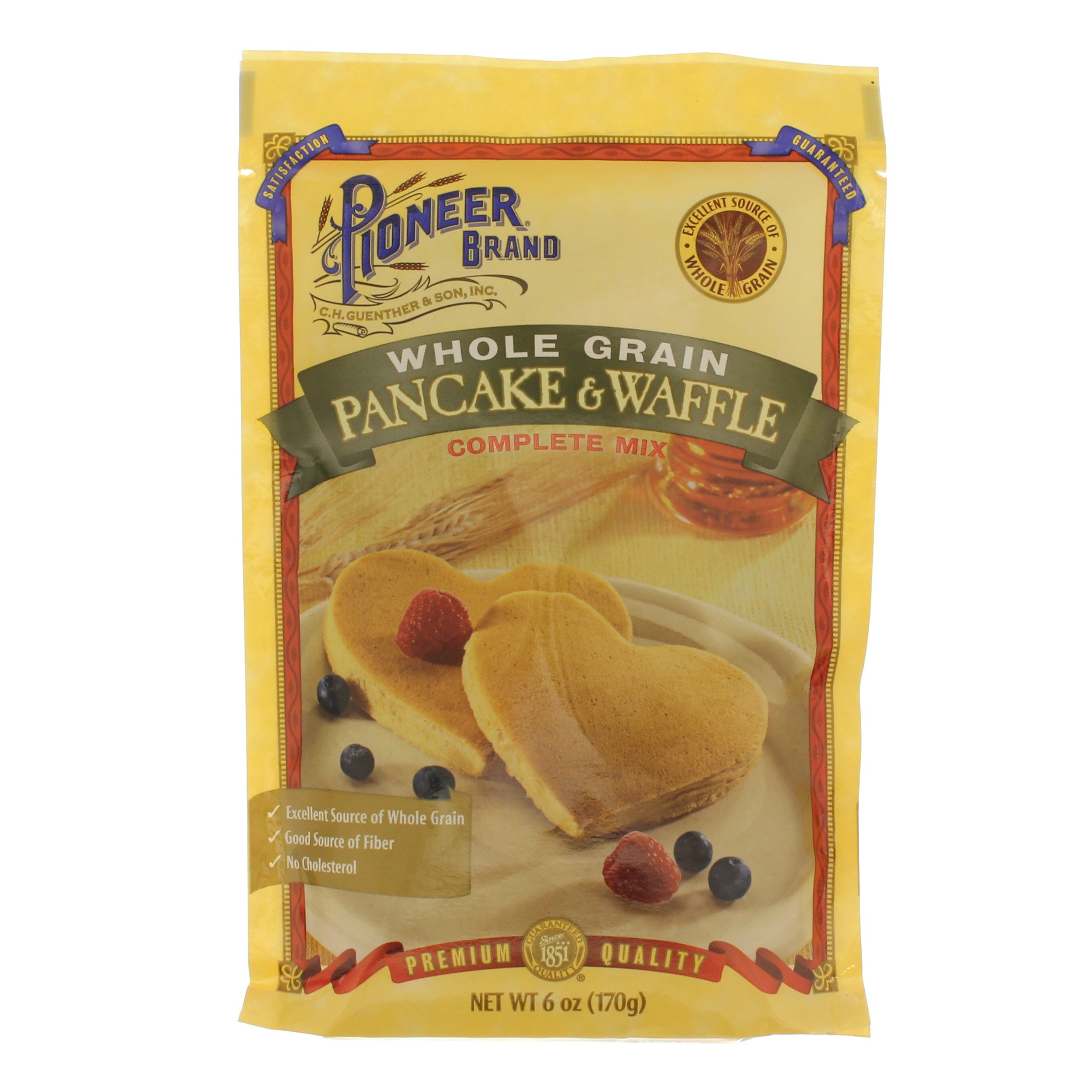 Pioneer Brand Whole Grain Pancake And Waffle Complete Mix Shop Pancake Mixes At H E B