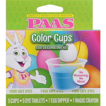 PAAS Color Cups Easter Egg Decorating Kit
