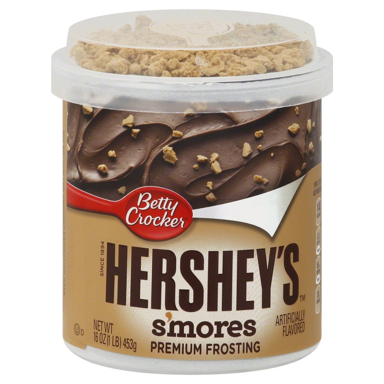 Betty Crocker Hershey's S'mores Premium Frosting Shop Icing
