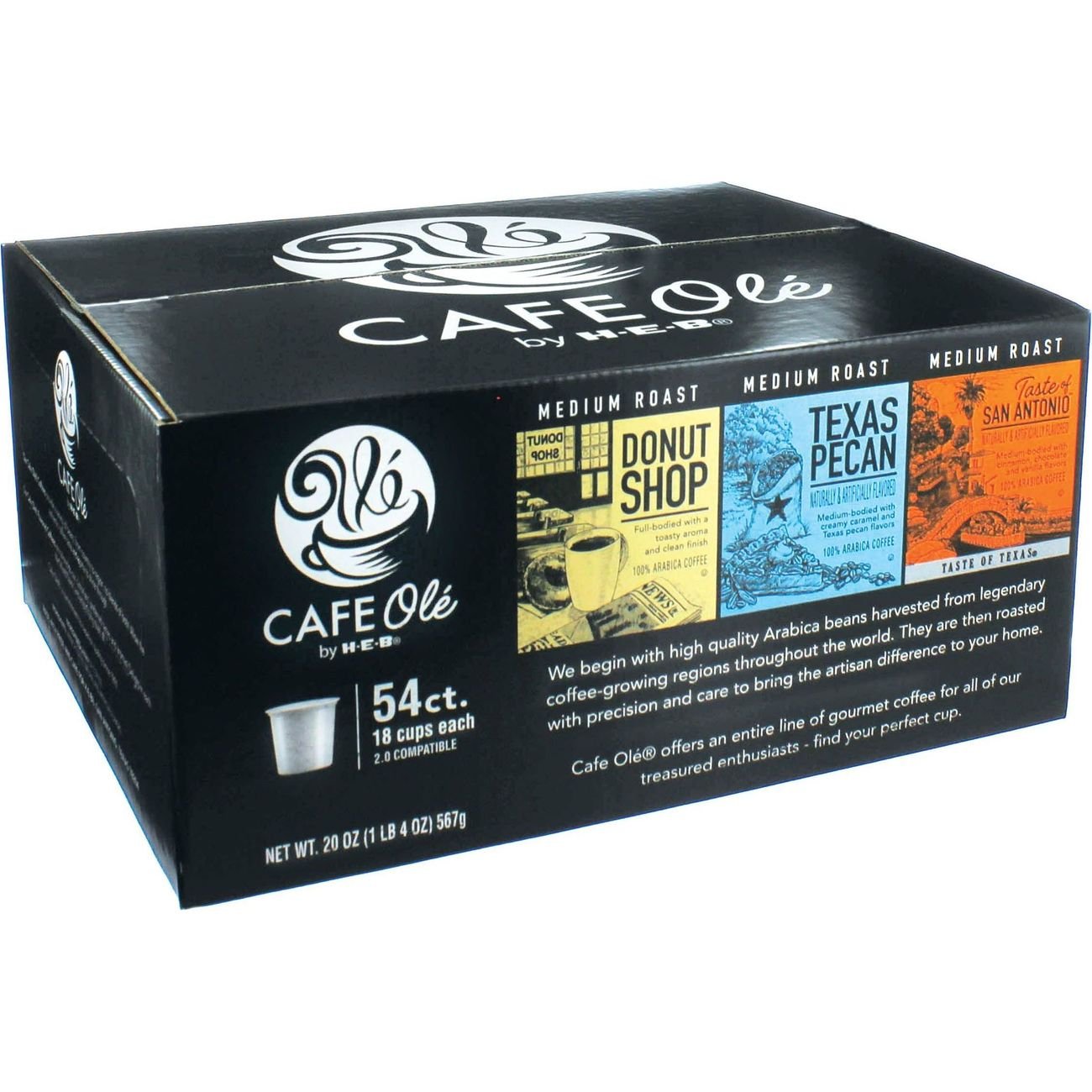 Variety pack shop coffee pods