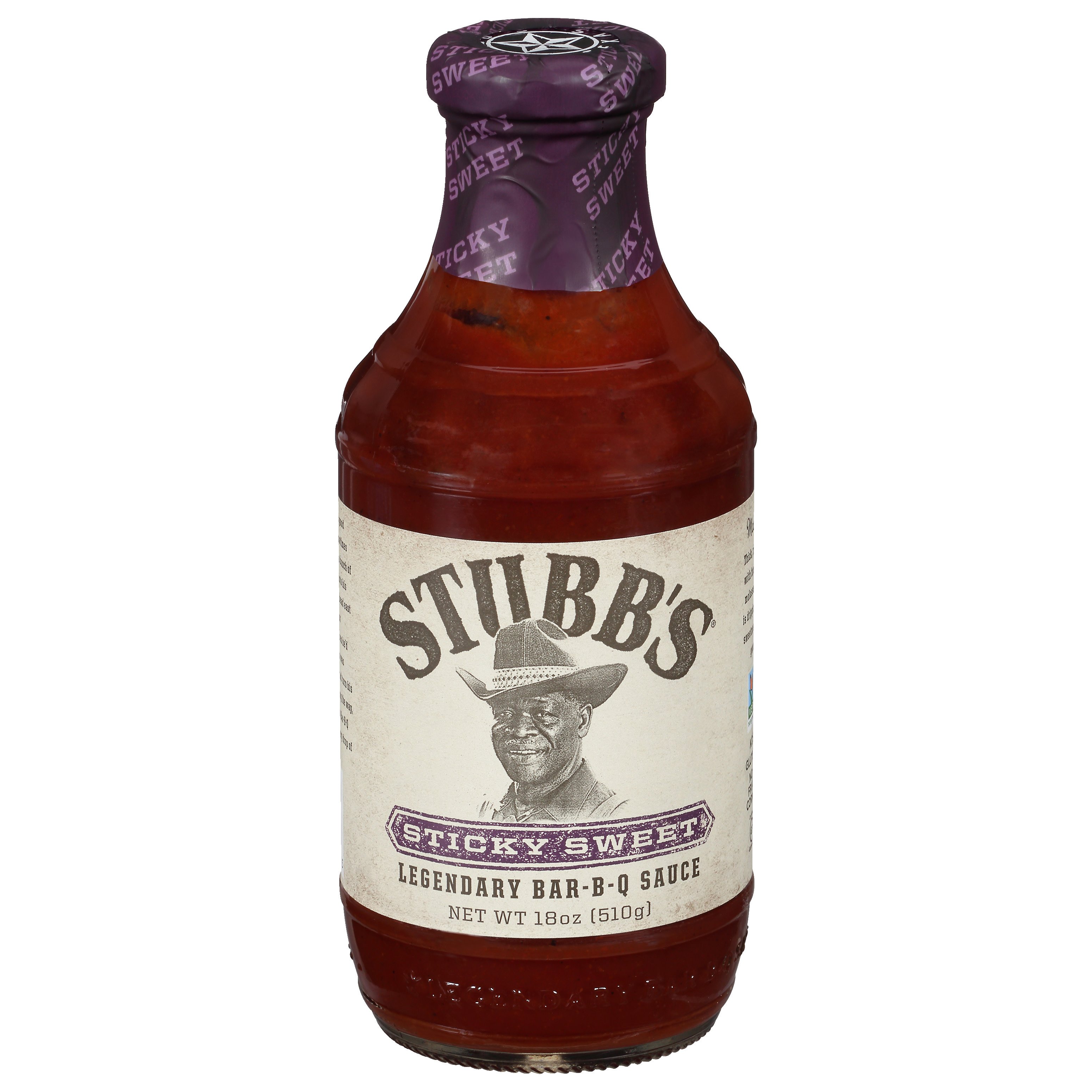 Stubb s Sticky Sweet Bar B Q Sauce Shop Barbecue Sauces at H E B