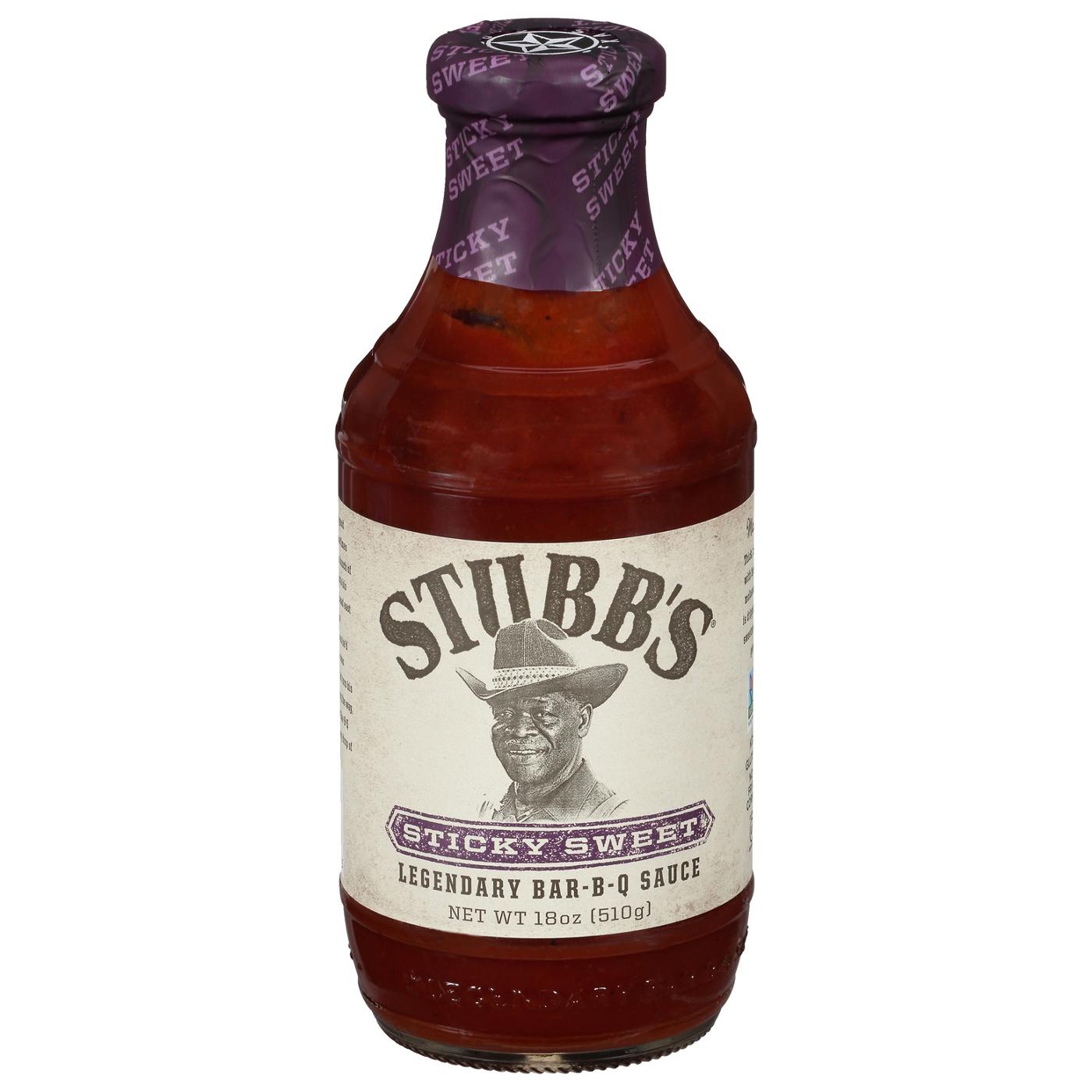 Stubb's Sticky Sweet Bar-B-Q Sauce; image 1 of 9