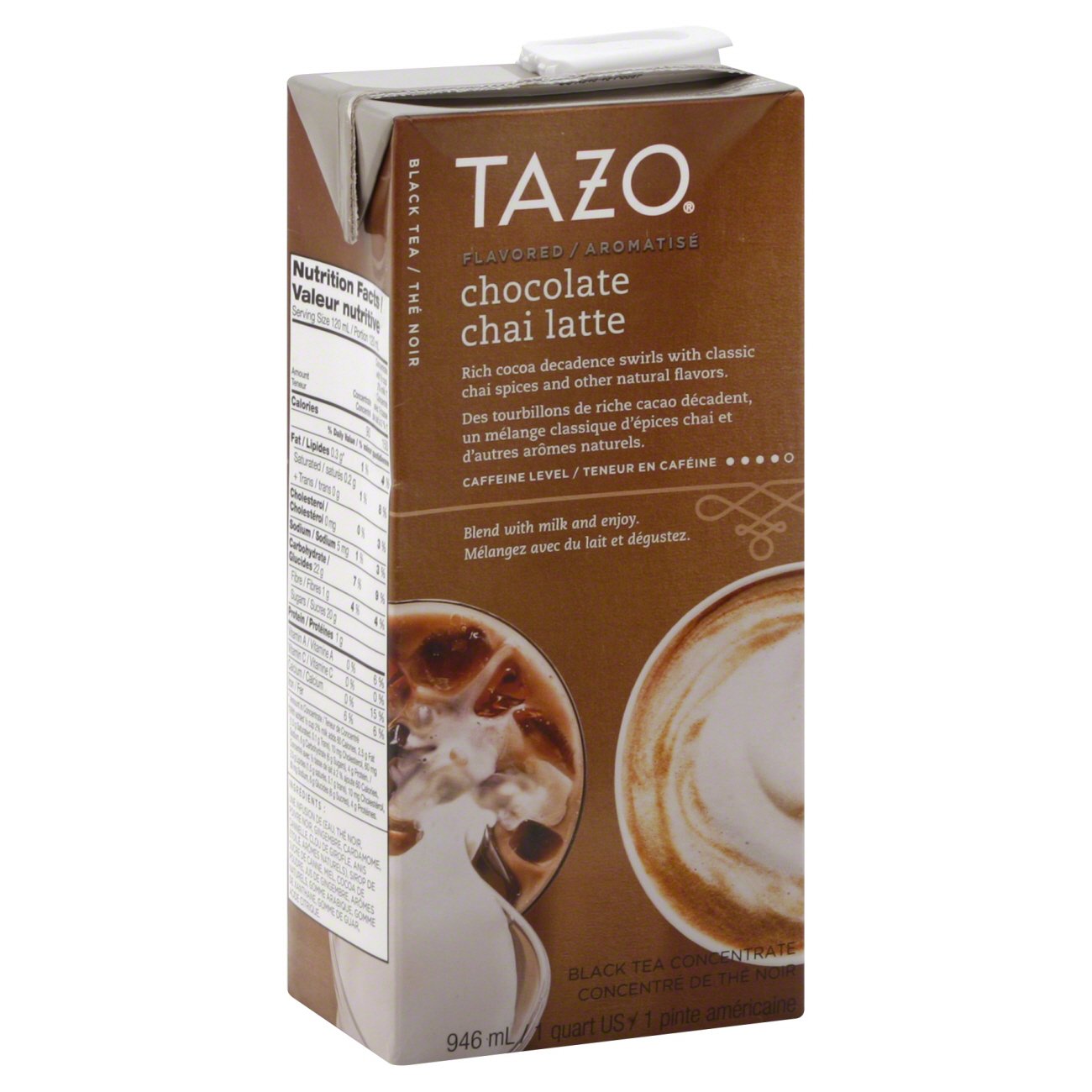 Tazo Chocolate Chai Latte Black Tea Shop Tea at HEB