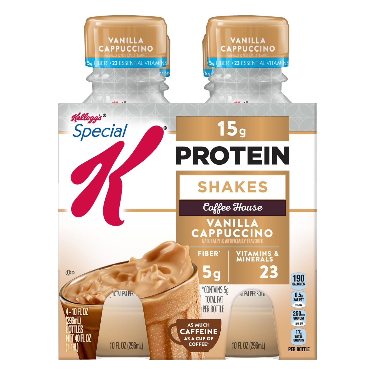 Kellogg's Special K Protein Shakes Vanilla Cappuccino Shop Diet & fitness at HEB